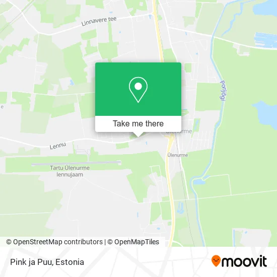 Карта Pink ja Puu