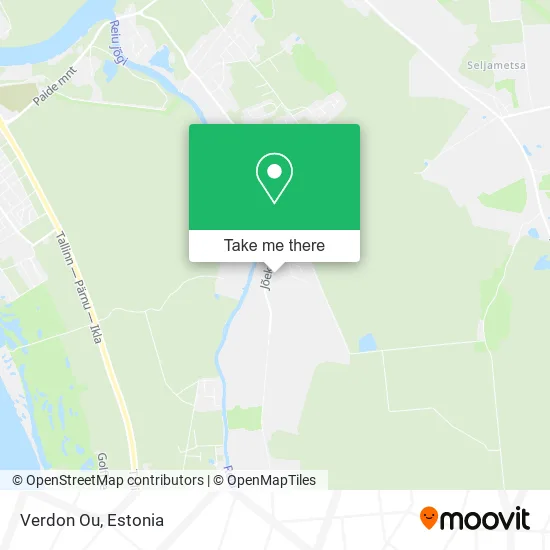 Карта Verdon Ou
