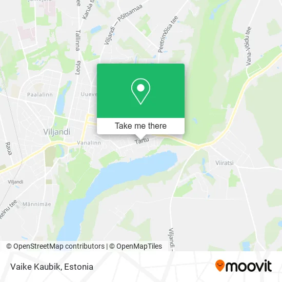 Карта Vaike Kaubik