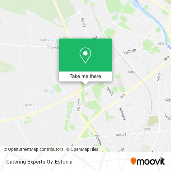 Карта Catering Experts Oy