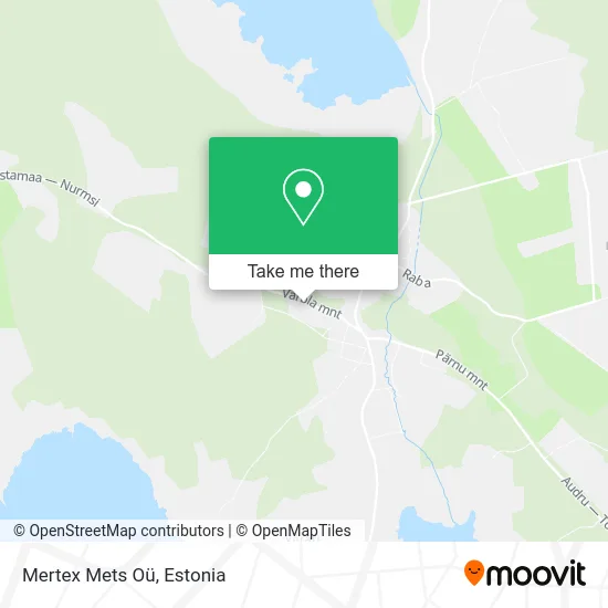 Карта Mertex Mets Oü