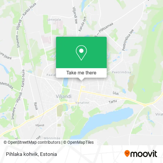 Карта Pihlaka kohvik
