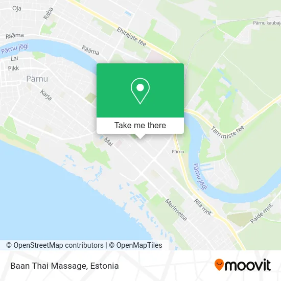 Карта Baan Thai Massage