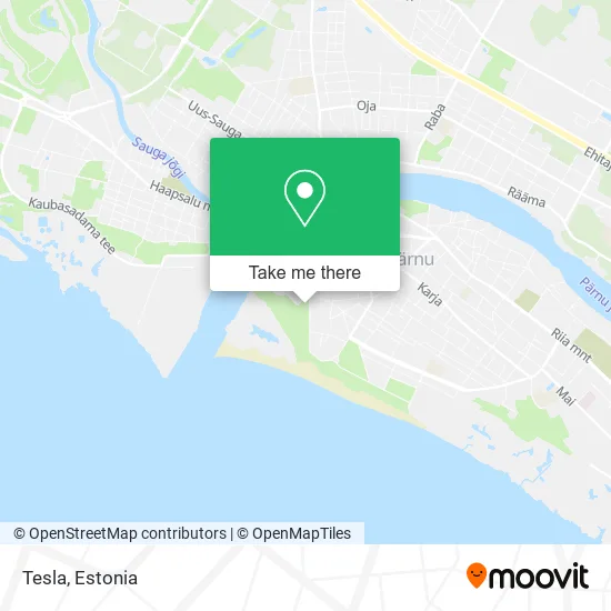 Карта Tesla