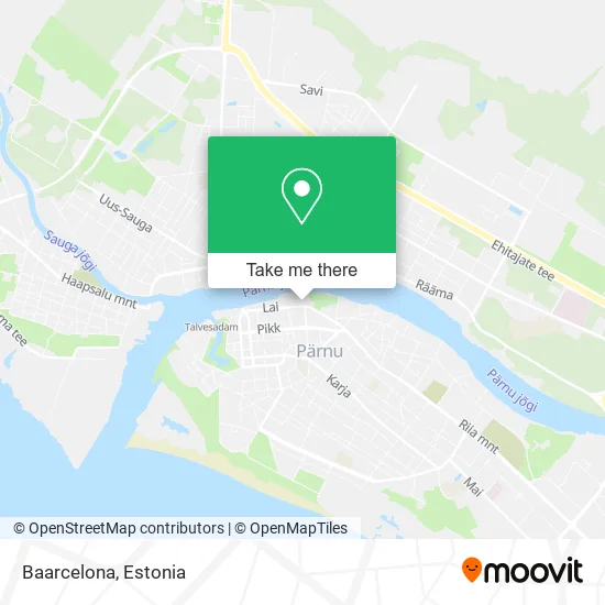 Карта Baarcelona