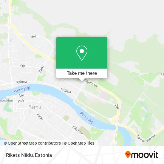 Карта Rikets Niidu