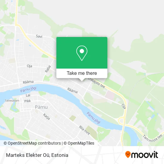Карта Marteks Elekter Oü
