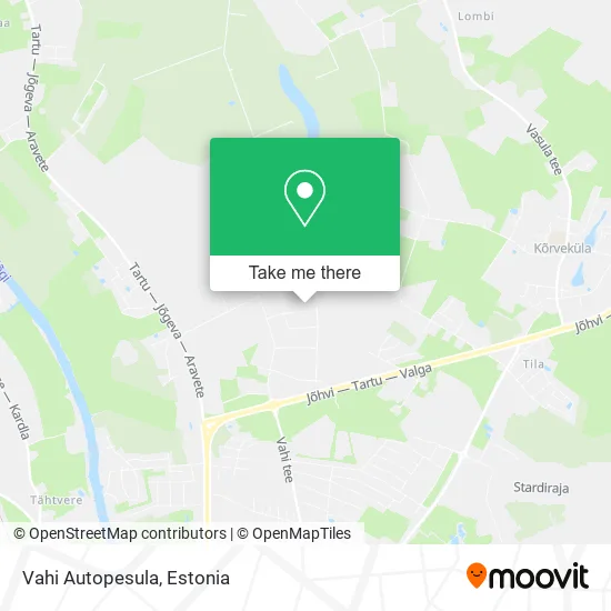 Карта Vahi Autopesula