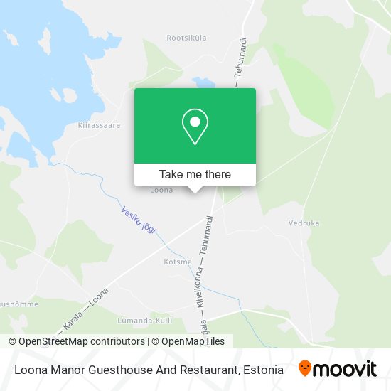 Loona Manor Guesthouse And Restaurant map