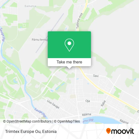 Карта Trimtex Europe Ou