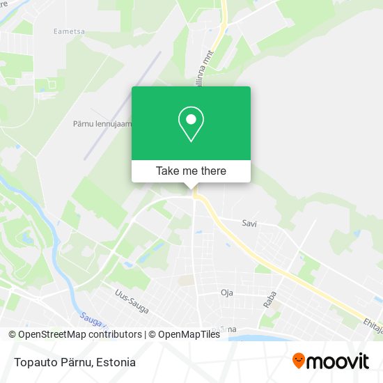 Topauto Pärnu map