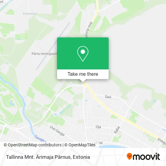 Карта Tallinna Mnt. Ärimaja Pärnus