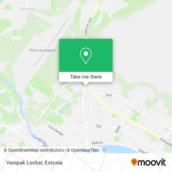 Карта Venipak Locker