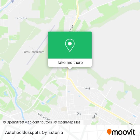 Autohooldusspets Oy map