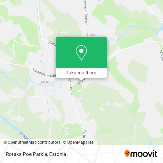 Карта Rotaks Poe Parkla