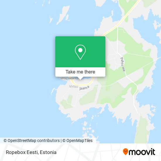 Ropebox Eesti map