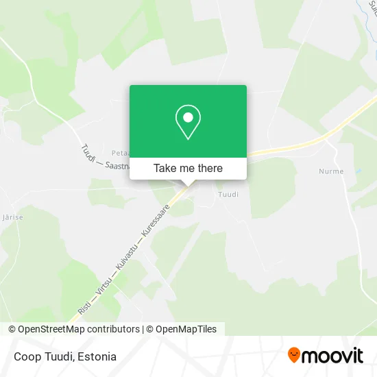 Карта Coop Tuudi