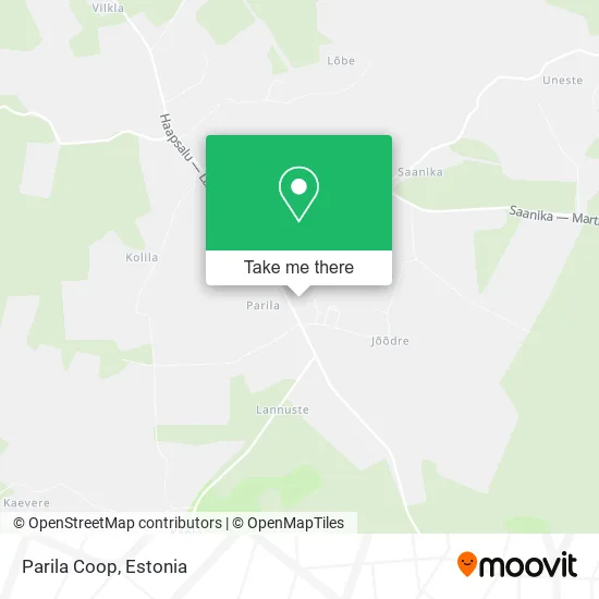 Карта Parila Coop