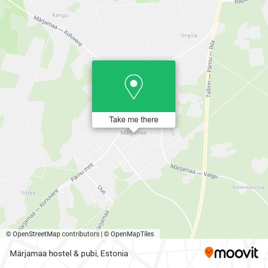 Märjamaa hostel & pubi map