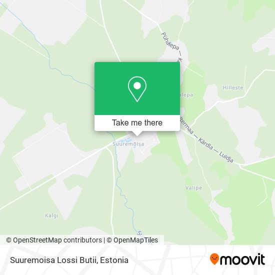 Suuremoisa Lossi Butii map