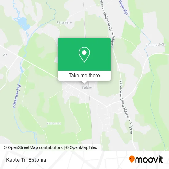 Kaste Tn map