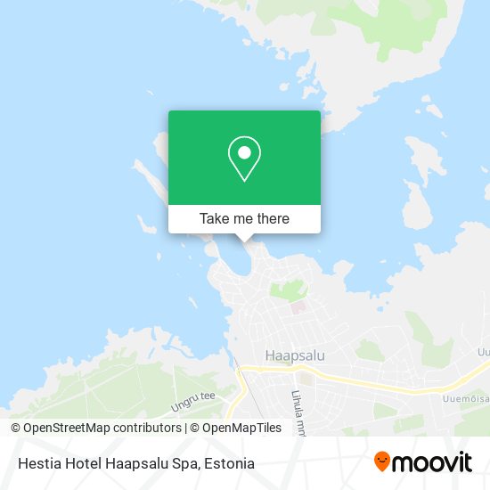 Карта Hestia Hotel Haapsalu Spa