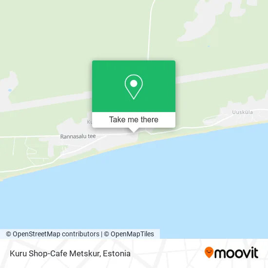 Kuru Shop-Cafe Metskur map