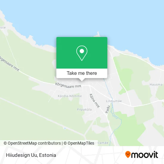 Hiiudesign Uu map