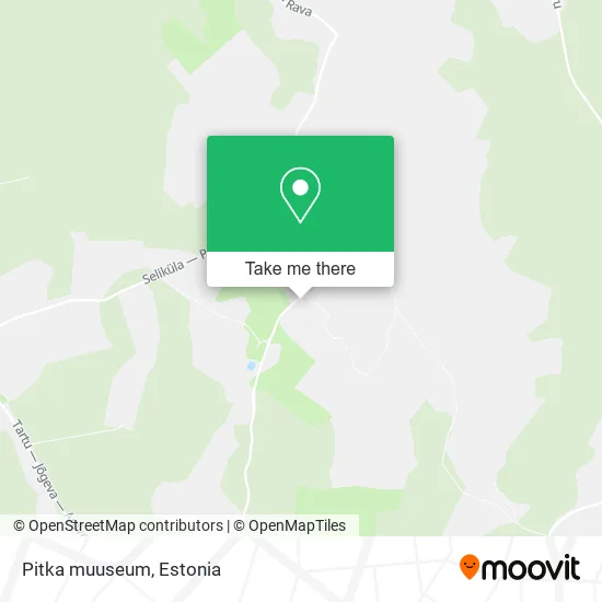 Карта Pitka muuseum
