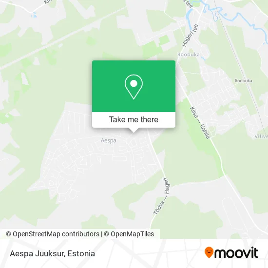 Карта Aespa Juuksur