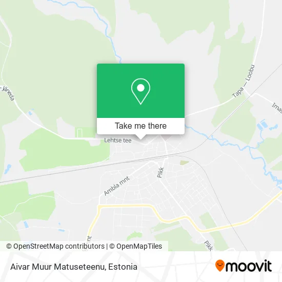 Карта Aivar Muur Matuseteenu