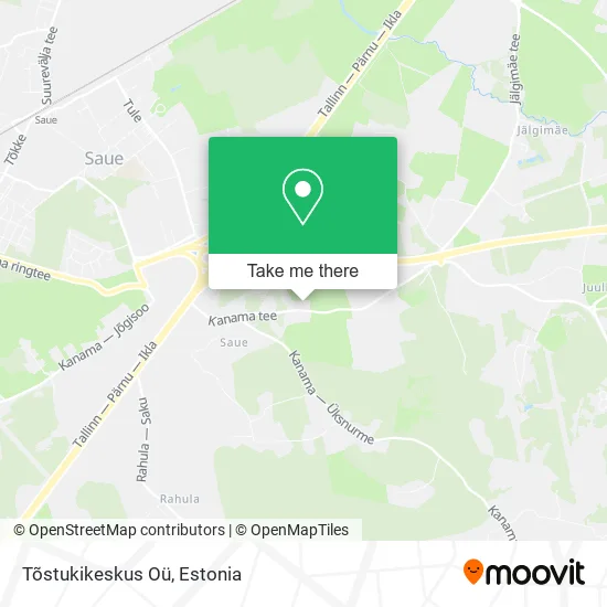Карта Tõstukikeskus Oü