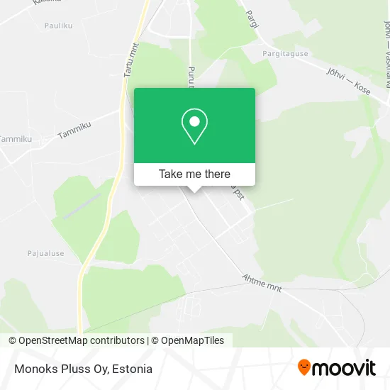 Карта Monoks Pluss Oy