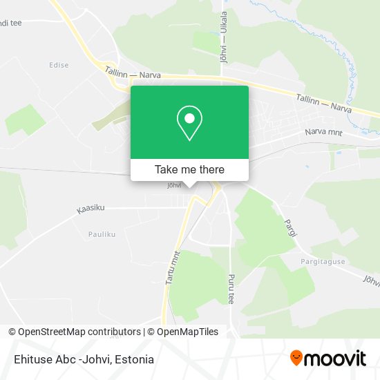 Ehituse Abc -Johvi map