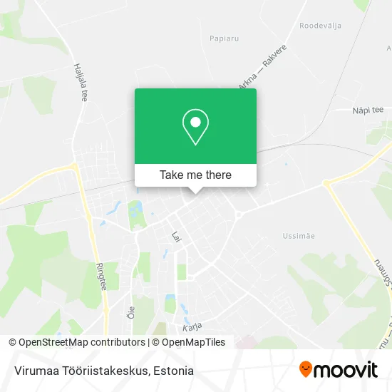 Карта Virumaa Tööriistakeskus