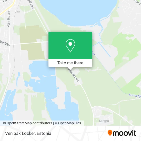 Карта Venipak Locker