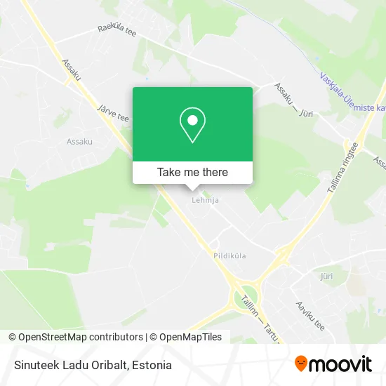 Карта Sinuteek Ladu Oribalt