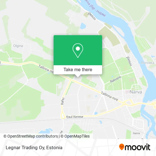 Карта Legnar Trading Oy