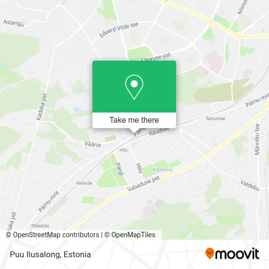 Карта Puu Ilusalong