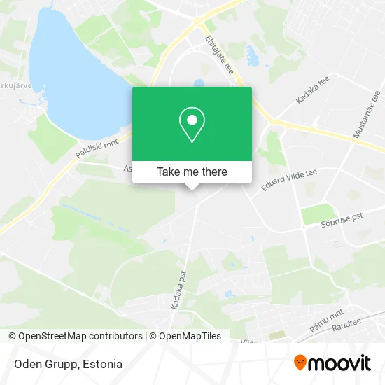Карта Oden Grupp