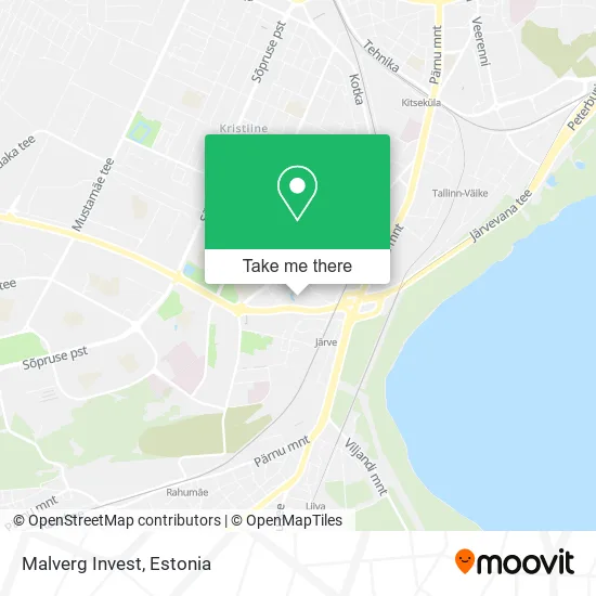 Карта Malverg Invest