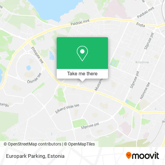 Карта Europark Parking