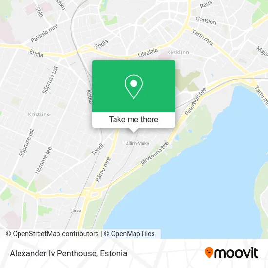 Карта Alexander Iv Penthouse