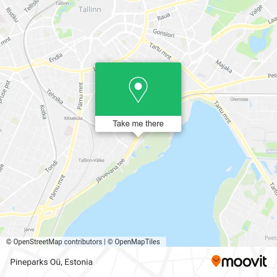 Карта Pineparks Oü