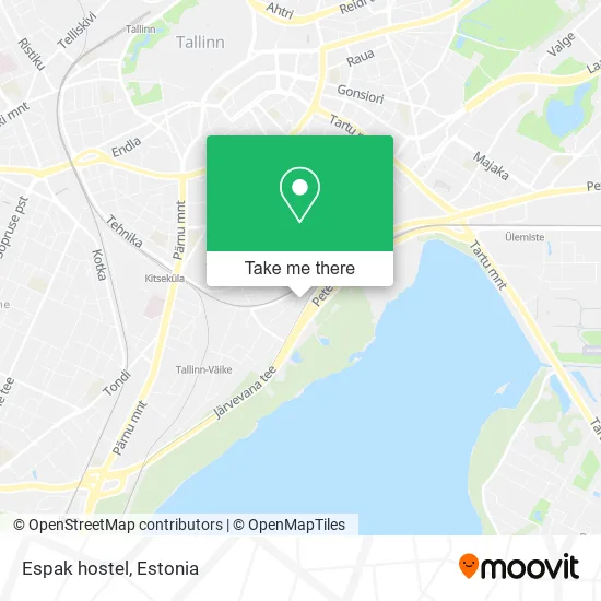 Карта Espak hostel