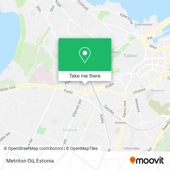 Карта Metriton Oü