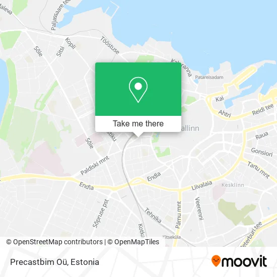 Карта Precastbim Oü