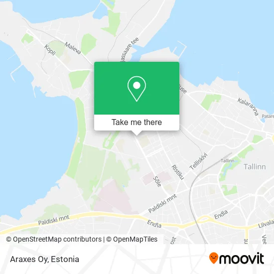 Araxes Oy map