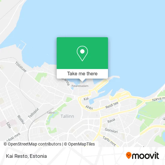 Карта Kai Resto