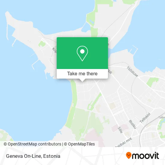 Карта Geneva On-Line